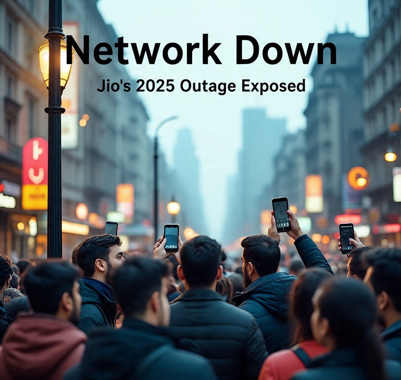 Network Down: Jio’s 2025 Outage Exposed